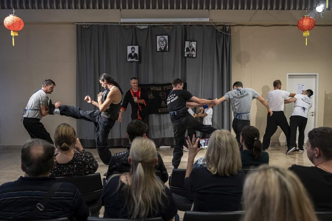 Aula – Wing Tsun harcművészeti demonstráció